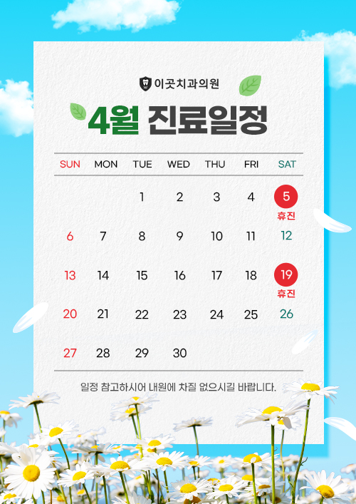 진료일정